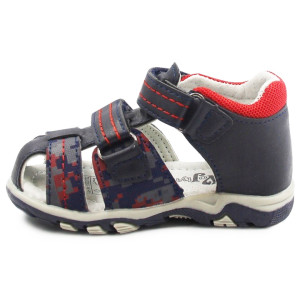 Sandały Chłopięce Na Lato Wojtyłko 1s23732 Granat