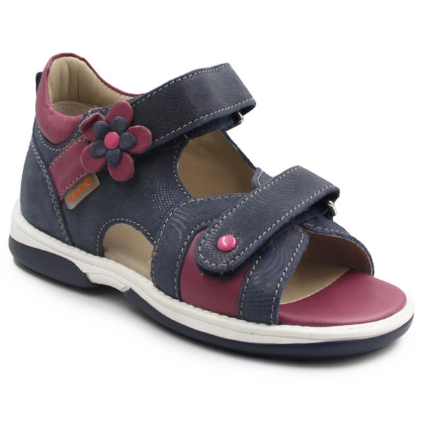 Sandały z obcasem thomasa dla dziewczynki na lato MEMO KRISTINA