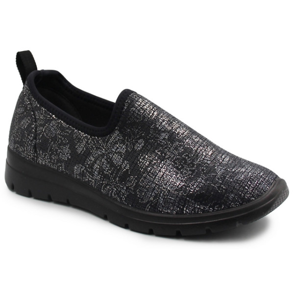 Półbuty na Wiosnę Damskie Sanital Flex Eximp SC111.13 Czarne