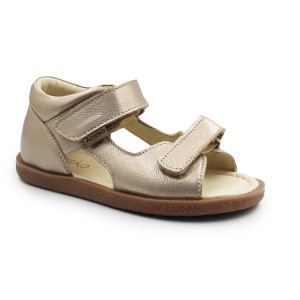Sandały Dla Dziewczynki Złote Ameko Plain Gold