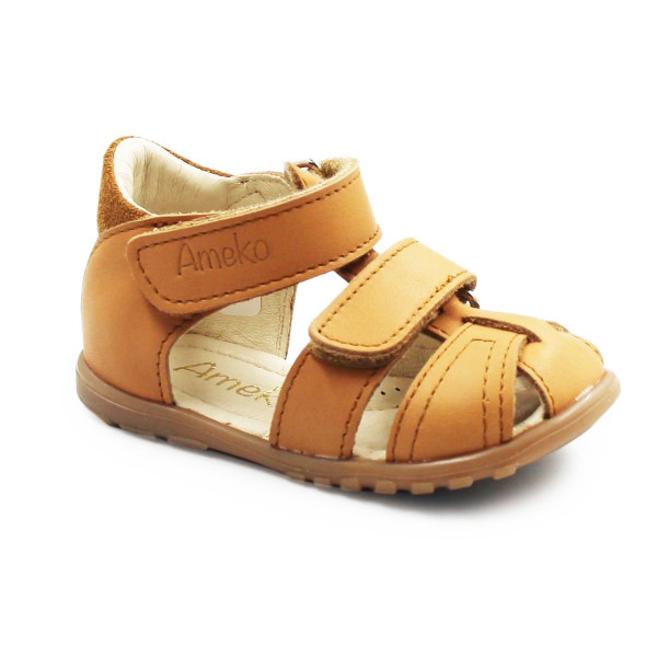 Sandałki Dla Chłopczyka Kroczki Ameko A10 Safari Caramel