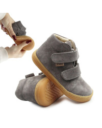 Buty Barefoot dla Chłopca na Jesień Ameko Dakota- Stone