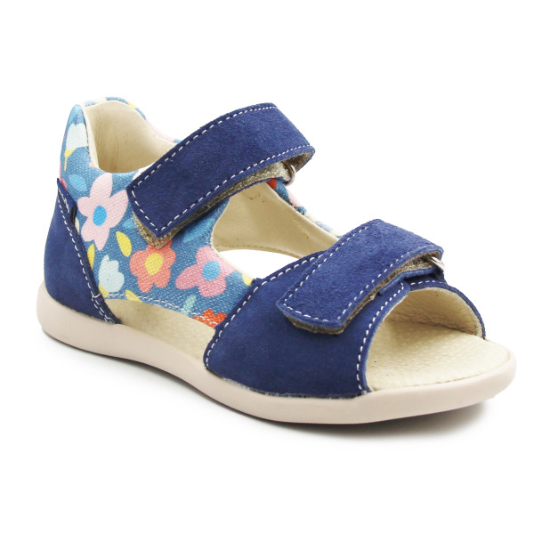 Sandałki Dla Dziewczynki Mido 21-37 Blue Bloom