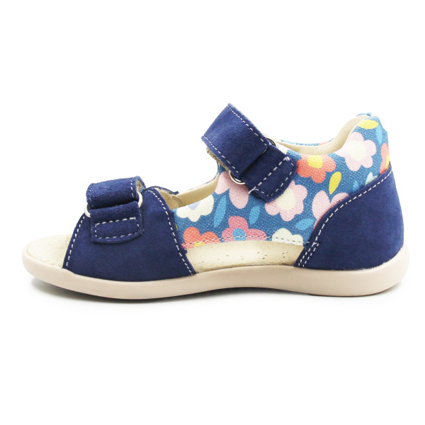 Sandałki Dla Dziewczynki Mido 21-37 Blue Bloom