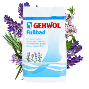 Sól ziołowa do kąpieli stóp...