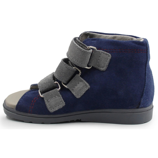 Kapcie profilaktyczne z wysokim usztywnionym zapiętkiem Dawid 002