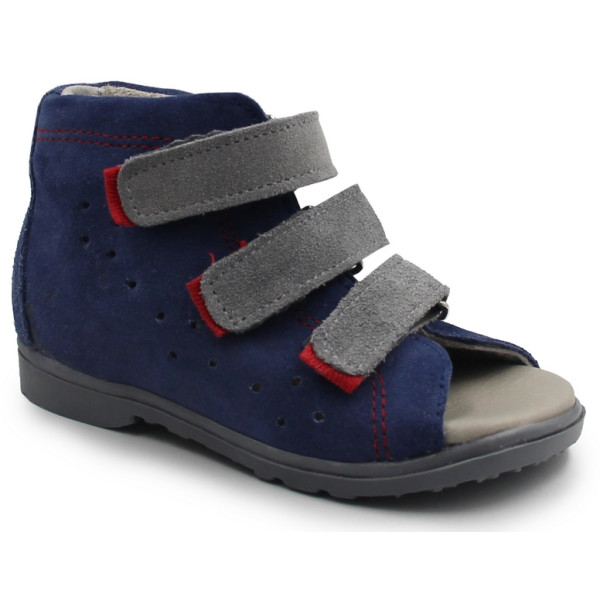 Sandały ortopedyczne z wysokim zapiętkiem i obcasem Thomasa Dawid 002 II gatunek