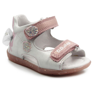 Dziewczęce Sandałki DD STEP G075-51453B Silver