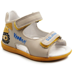 Sandały Dla Chłopczyka DD STEP G075-51868A Light Grey