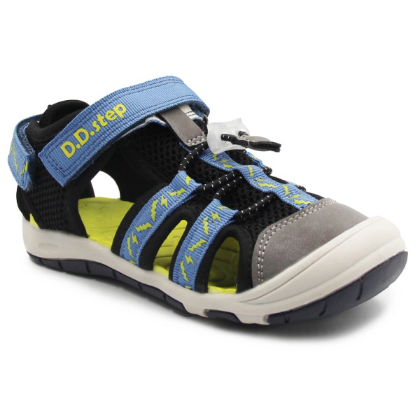 Sandały Dla Chłopca Szybkoschnące DD STEP G065-51748BM Black