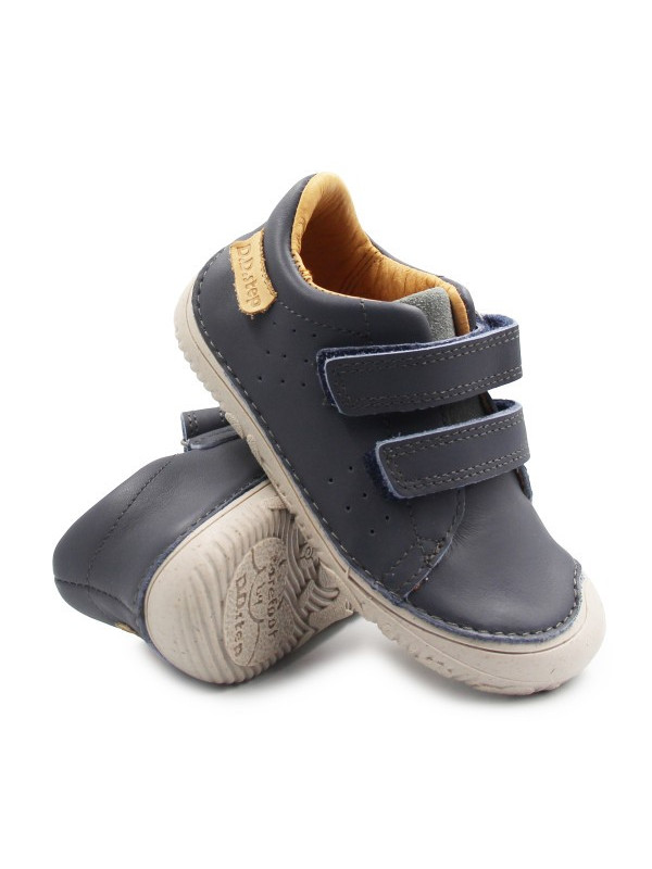 Buty Na Jesień Granatowe Dla Chłopczyka Barefoot DD STEP S073-61950BM Royal Blue