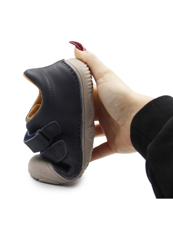 Buty Na Wiosnę Granatowe Dla Chłopczyka Barefoot DD STEP S073-61950BM Royal Blue