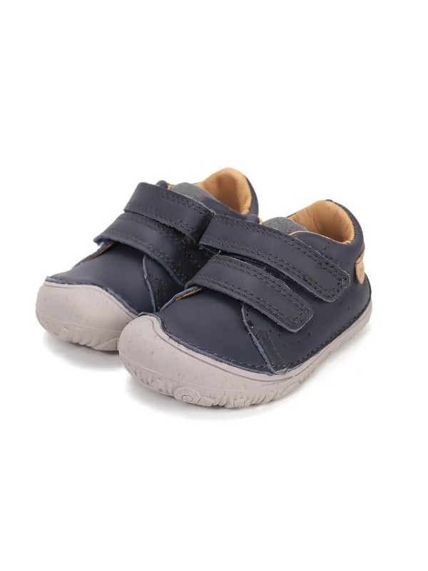 Buty Na Jesień Granatowe Dla Chłopczyka Barefoot DD STEP S073-61950BM Royal Blue