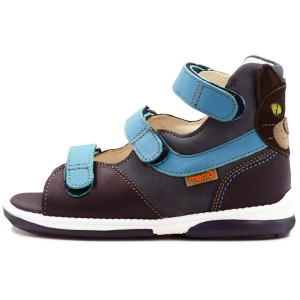 Sandały z wysokim zapiętkiem dla chłopca na lato Memo Cat