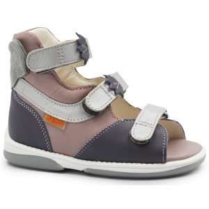 Letnie sandały dla dziewczynek ze skóry naturalnej MEMO KOALA