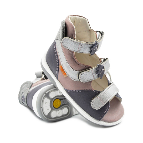 Letnie sandały dla dziewczynek ze skóry naturalnej MEMO KOALA