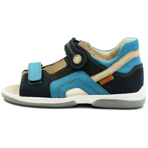 Sandałki korekcyjne dla dziecka na lato do przedszkola MEMO Szafir