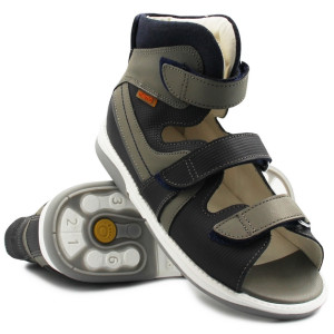 Sandały z wysokim...