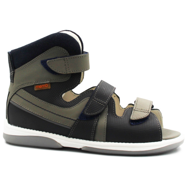 Sandały z wysokim usztywnionym zapiętkiem na lato MEMO HERMES