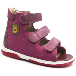 Sandały na lato z wysokim zapiętkiem dziewczęce MEMO BETTI