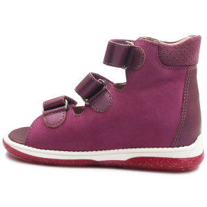 Sandały na lato z wysokim zapiętkiem dziewczęce MEMO BETTI