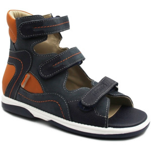 Sandały profilaktyczne z wysokim zapiętkiem na lato MEMO MICHAEL