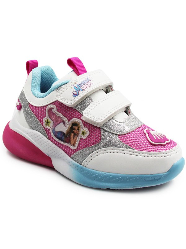 Buty Dla Dziewczynki Na Wiosnę Świecące Różowo Białe Mermaid Magic Primigi 1485100