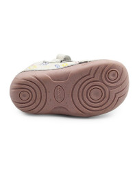 Wiosenne Buty Dla Dziewczynek Białe z Różową Podeszwą DD STEP S015-61675 White