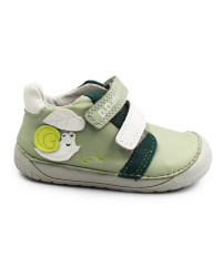 Wiosenne Buty Dziecięce Na Rzep Barefoot DD STEP S070-61995B Mocha