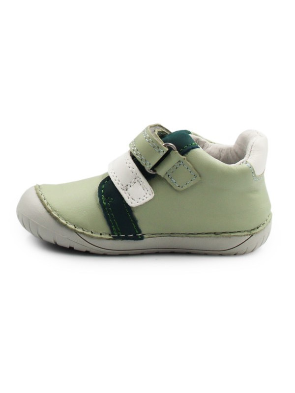 Buty Dziecięce na Jesień Na Rzep Barefoot DD STEP S070-61995B Mocha