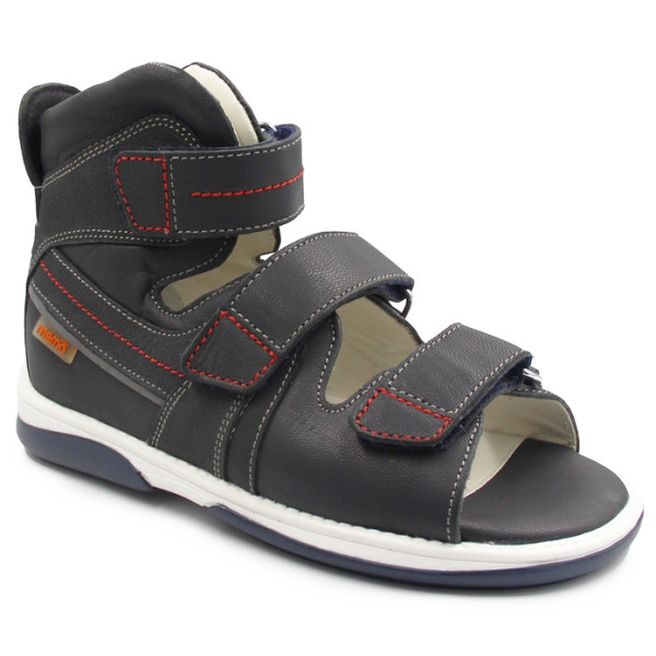 Profilaktyczne sandały dla chłopca z obcasem thomasa na lato MEMO HERMES