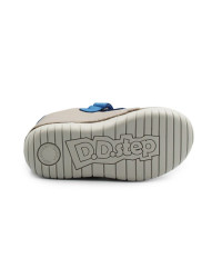 Półbuty Dla Chłopca na Jesień Świecące Elementy LED Szare DD STEP S050-61691AM Dove Grey