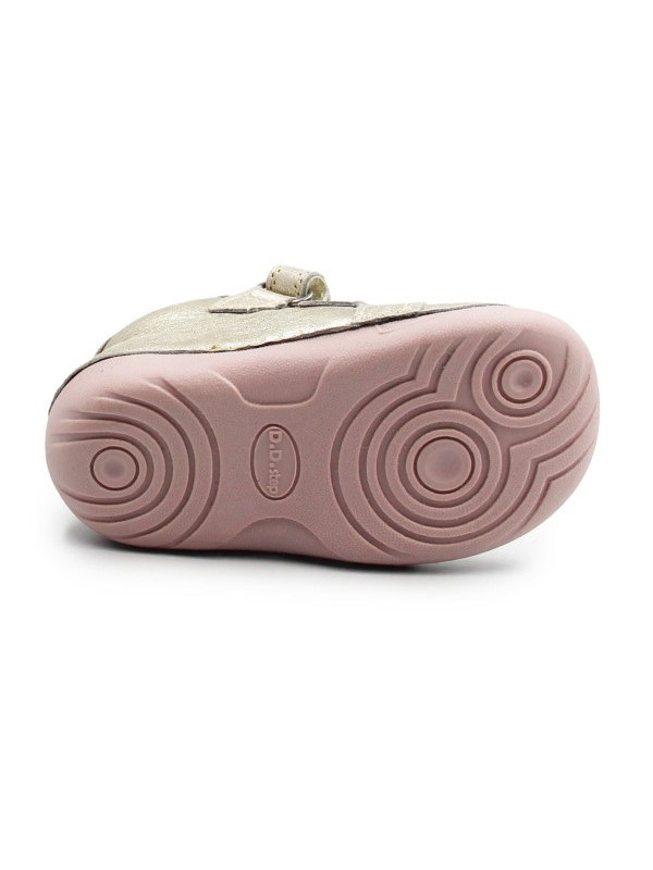 Dziewczęce Buciki Na Wiosnę Na Rzep Kotek DD STEP S015-61267B Gold