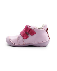 Fioletowe Buty Dla Dziewczynek Na Jesień z Kotkiem DD STEP S015-61267 Daisy Pink