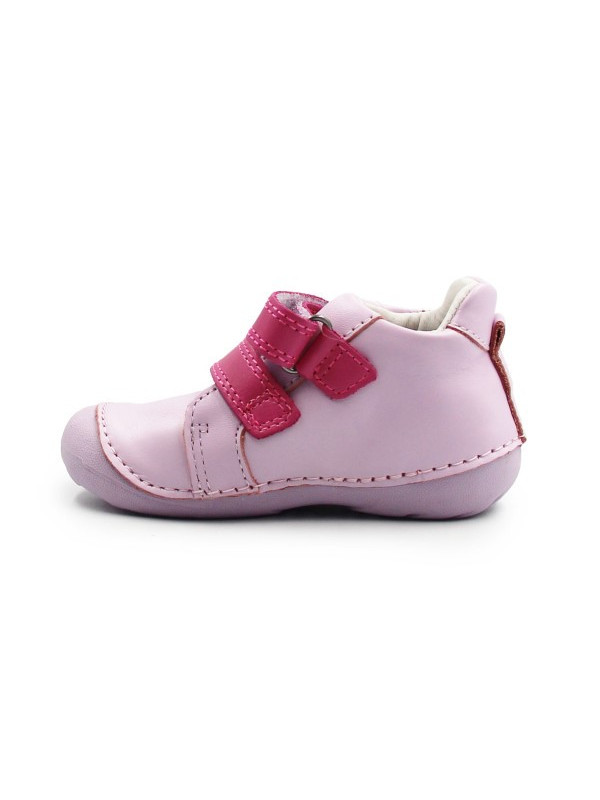 Fioletowe Buty Dla Dziewczynek Na Jesień z Kotkiem DD STEP S015-61267 Daisy Pink