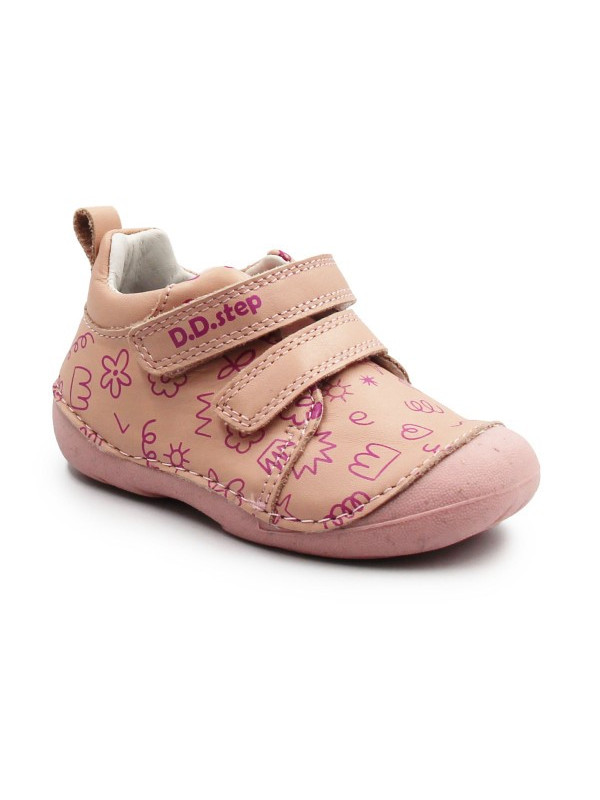 Różowe Buty Na Wiosnę Dla Dziewczynki DD STEP S015-61675A Rose Gold