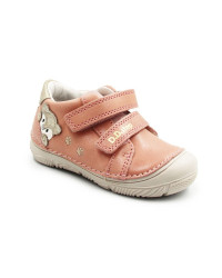 Buty Na Wiosnę Dla Dziewczynki Na Rzep DD STEP S082-61703C Strawberry