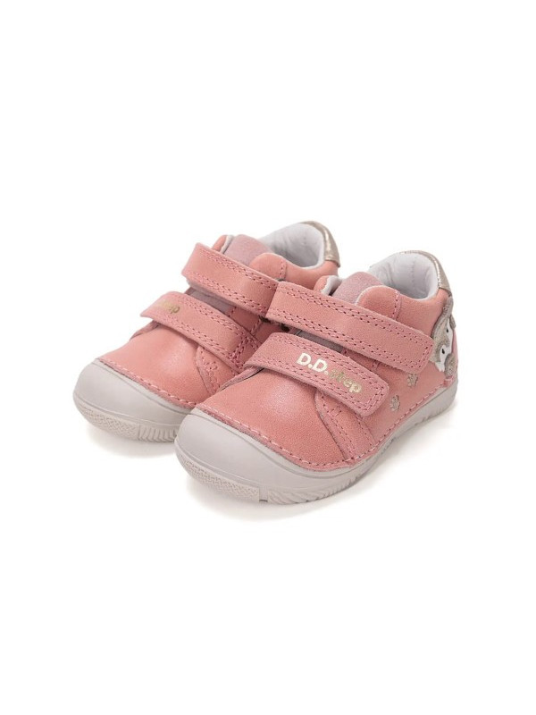 Buty Na Wiosnę Dla Dziewczynki Na Rzep DD STEP S082-61703C Strawberry