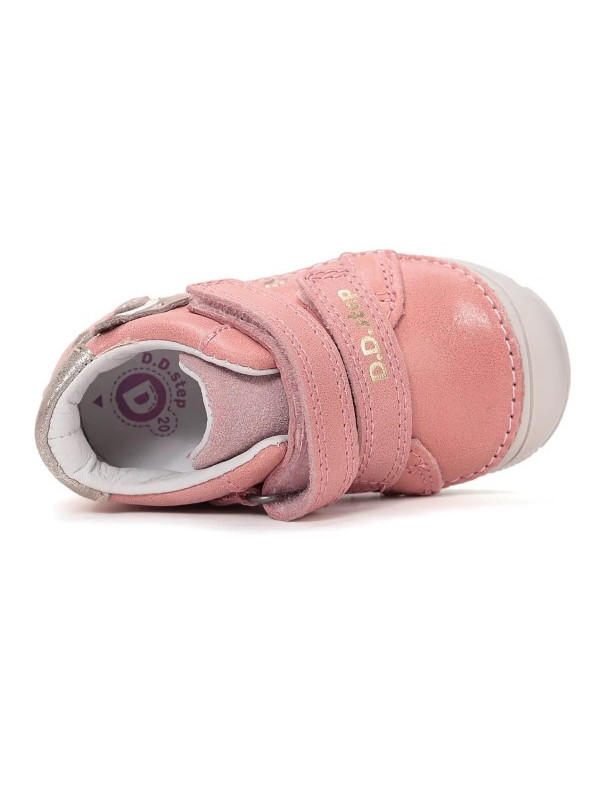 Buty Na Jesień Dla Dziewczynki Na Rzep DD STEP S082-61703C Strawberry
