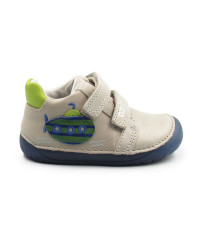 Buty Dla Chłopczyka na Jesień Szare Barefoot DD STEP S070-61420A Dove Grey