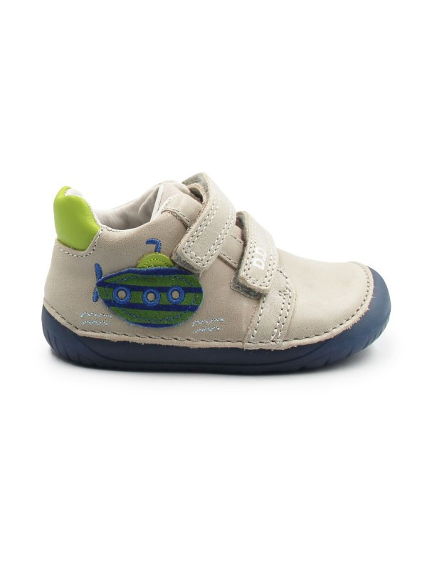 Buty Dla Chłopczyka na Jesień Szare Barefoot DD STEP S070-61420A Dove Grey