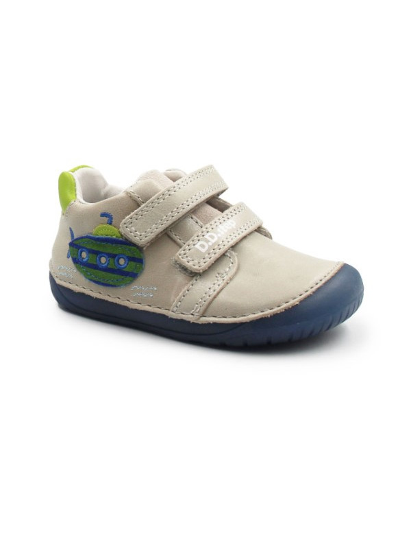 Buty Dla Chłopczyka na Jesień Szare Barefoot DD STEP S070-61420A Dove Grey