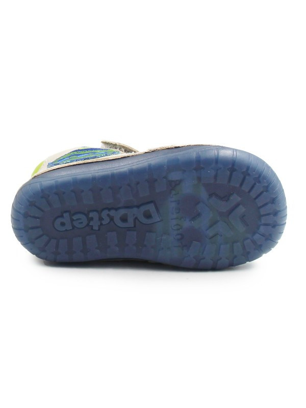 Buty Dla Chłopczyka na Jesień Szare Barefoot DD STEP S070-61420A Dove Grey