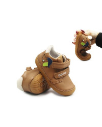 Buty Dla Chłopczyka na Jesień Barefoot DD STEP S070-61533 Chocolate