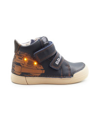 Chłopięce Buty Na Jesień LED Świecące DD STEP Royal Blue A068-52151AM