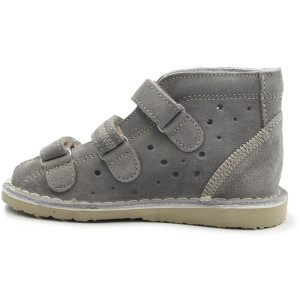 Kapcie profilaktyczne dla chłopca na lato do przedszkola z wysokim zapiętkiem Danielki