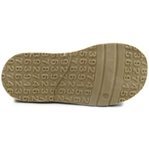 Kapcie profilaktyczne dla chłopca na lato do przedszkola z wysokim zapiętkiem Danielki