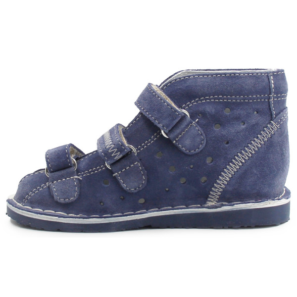 Sandały profilaktyczne dla chłopca na lato wakacje do przedszkola Danielki