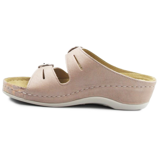 Klapki Damskie Róż Berkemann Luneburg 00742-230