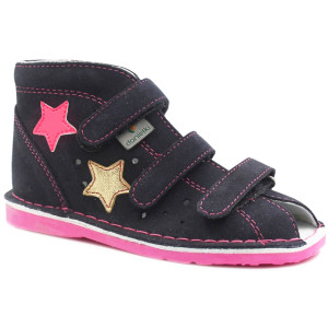 Profilaktyczne kapcie dla dziewczynki z obcasem Thomasa Danielki